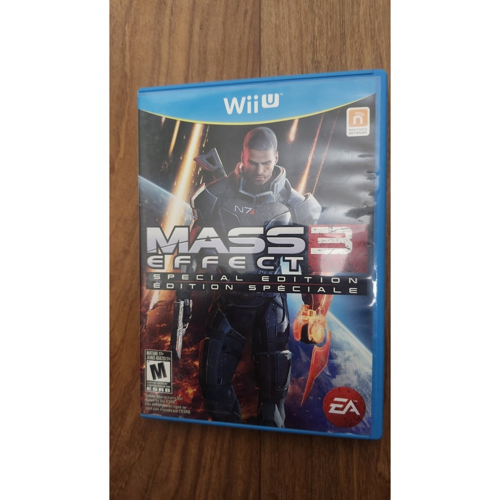 Mass Effect 3 -- Special Edition COMPLETE! (Nintendo Wii U, 2012) FREE SHIPPING!